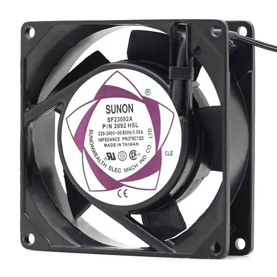 

SF23092A 2092HSL 9225 220V cooling AC fan chassis 92mm 13W 36CFM 37Db for SUNON