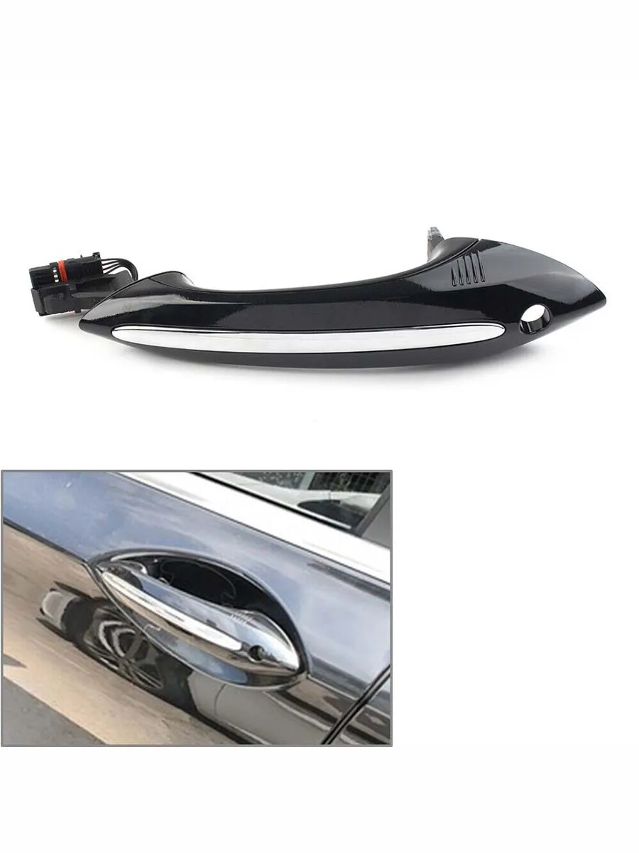 Comfort Access Exterior Door Handle White for BMW 535i 550i 520i 528i 640i 51217231931 51217231932 51217231933 51217231934