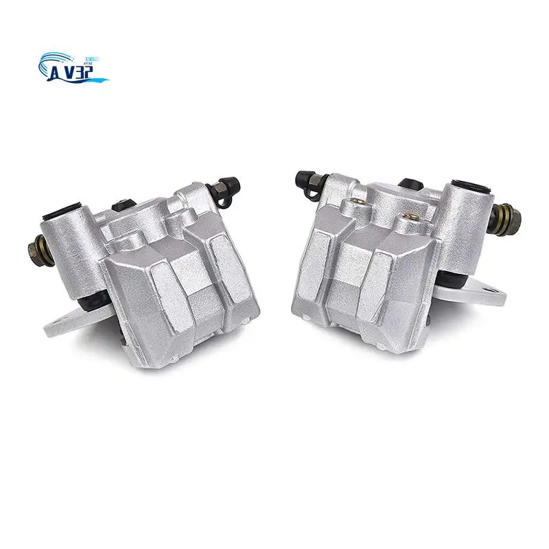 

AV32-Front Right & Left Brake Caliper With Pads For Yamaha Banshee 350 Grizzly 350 400 450 Big Bear 250 350 450 Blaster 200