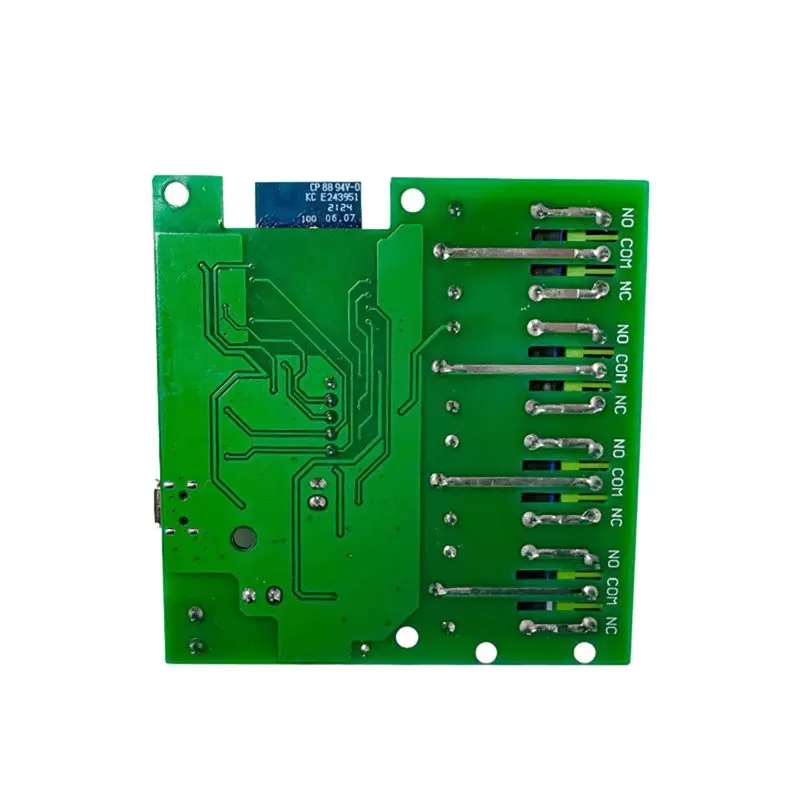 ABZW Tuya Smart Wifi 4CH Relaismodule Schakelaar DC7-32V Motor Module + RF433 Afstandsbediening Voor Garagedeuropener