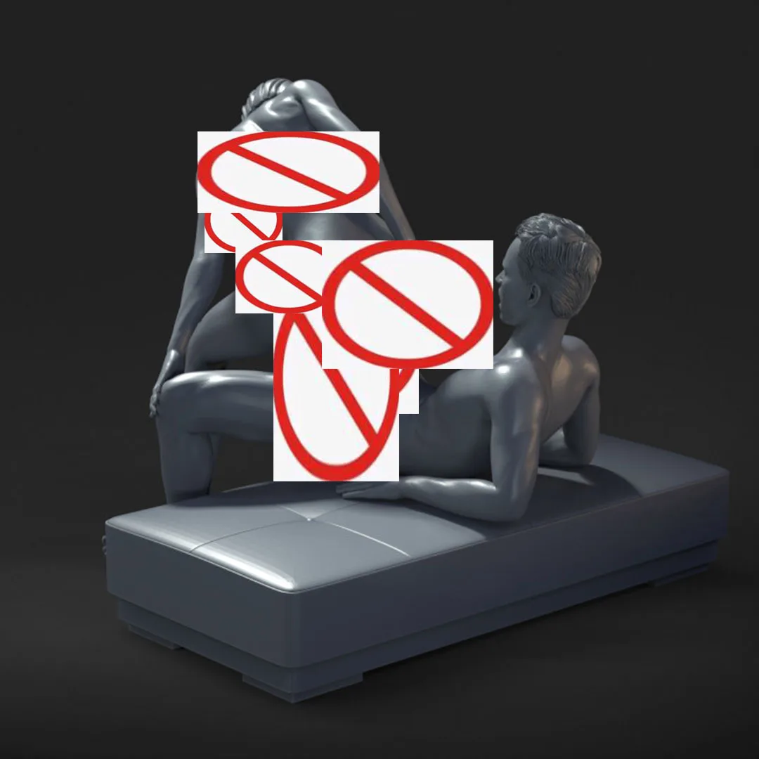 

120mm, 100mm, 75mm, 50mm, Action Character World 3D Printing, NSFW, Miniature Resin Figure Model, Unassembled and Unpainted Kit