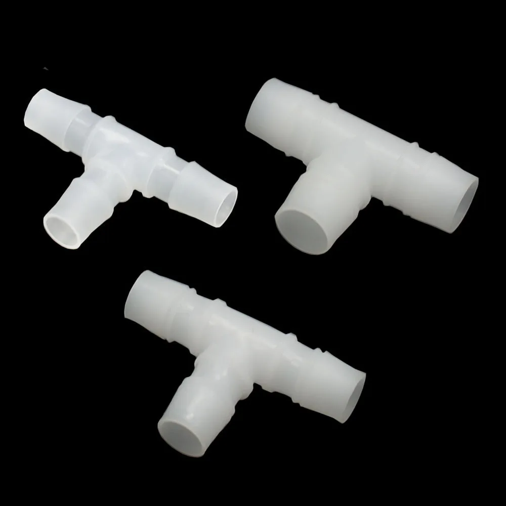 17/18/19/20/25mm Tee Connector Water Splitter Barb Garden Hose 3-way Water Fittings Poultry Farming Greenhouse Irrigation System