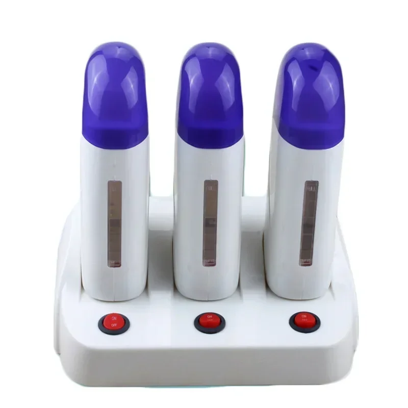 

Three Brushes Set Hand Face Foot Maintenance Wax Machine Heating Therapy Beauty Melting Machine 40W Fast Melting