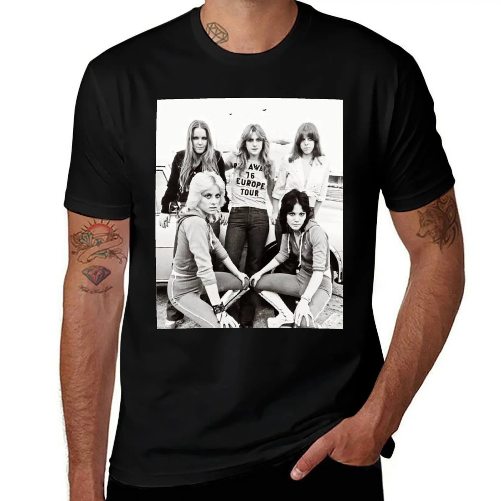 

THE RUNAWAYS T-Shirt man t shirts for men casual t shirt man cotton T-Shirt