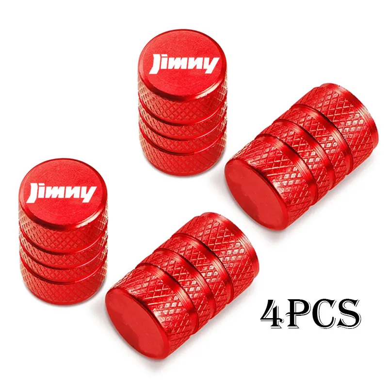 For Suzuki Jimny jb64 jb74 jb43 jb53 jb32 Accessories Car Wheel Tire Valve Caps Tyre Stem Covers Airdust Waterproof