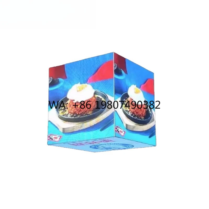 

P2.5 P3 P3.91 P4 WiFi 4G LED Cube Screen Indoor Outdoor Smart Digital Signage Commercial Advertising Display