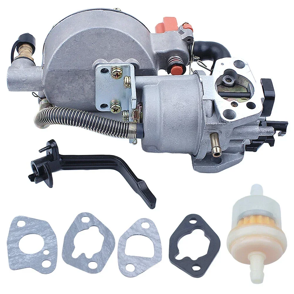 170G-GX200 Carburetor Dual Fuel Conversion Kit For-GX160 168F Generator Natural Gas 2.0KPA-2.6KPA 3500 Watts Generator Parts