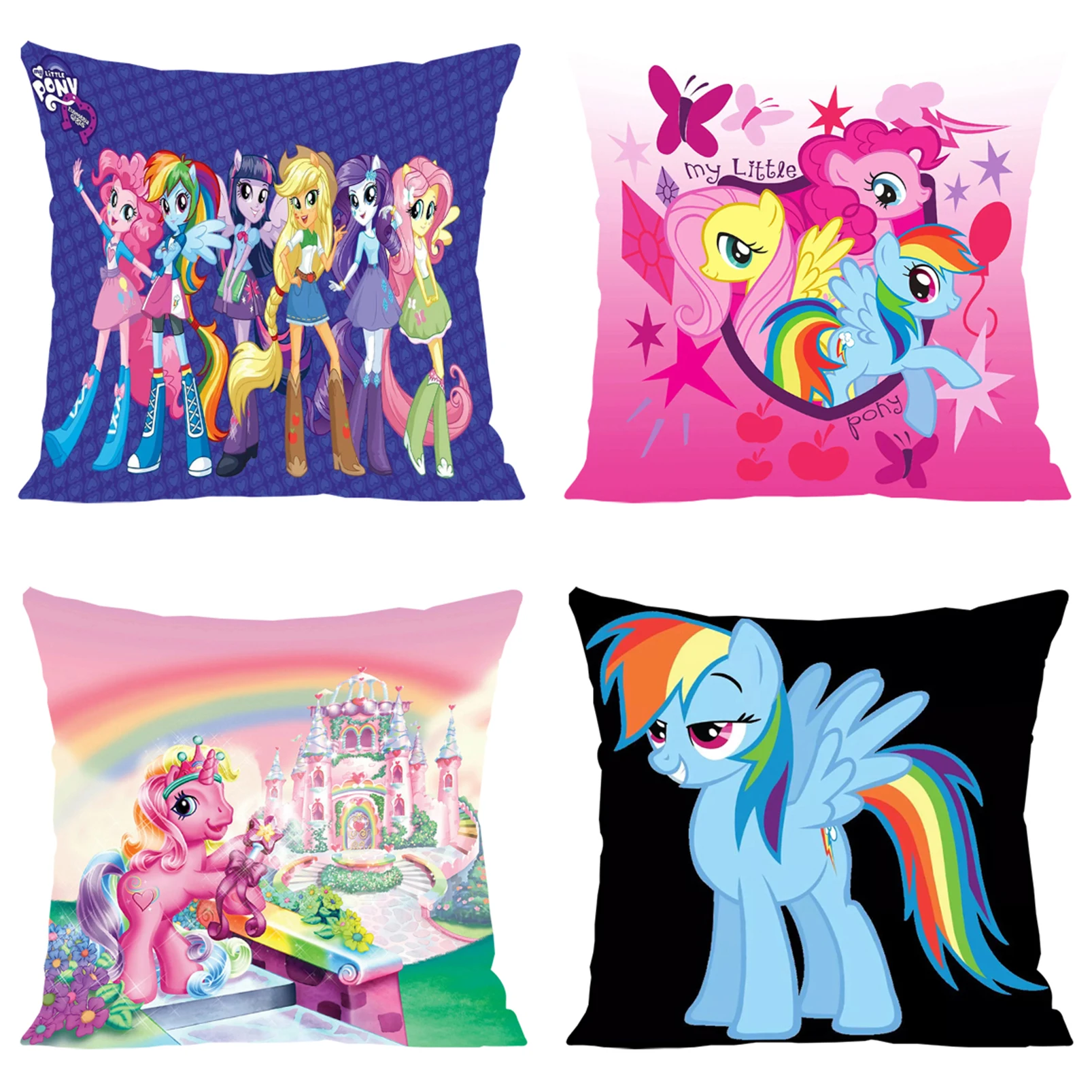 

Pillow Cover 45x45 Cushions Covers for Decorative Cushions M-My Little Ponys Cushion Cover 45*45 Pillowcase 40x40 Home Decor