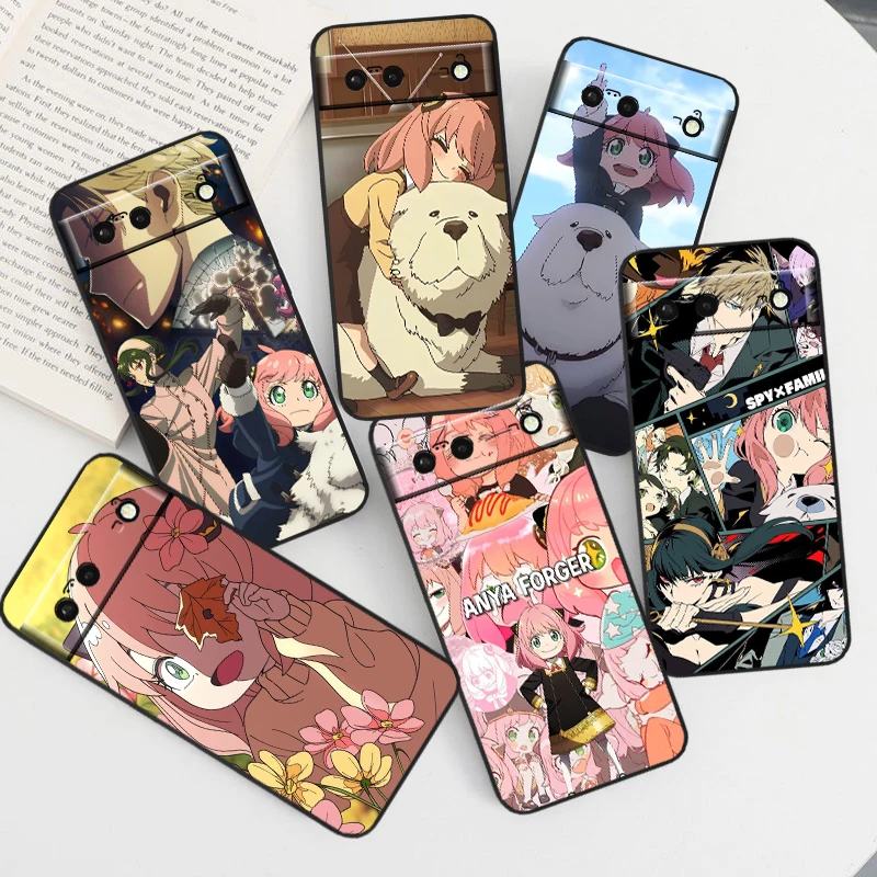 جراب سيليكون أسود ، هاتف S-Space ضد صدمة X ، غلاف لطيف ، جوجل بيكسل 8 ، 7A ، 7 ، 6A ، 6 ، 5A ، 5 ، 4 ، 4A ، XL ، 5G