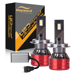 2Pcs Car Headlight H4 H7 LED H11 9005 9006 H1 Auto Bulbs 160W 24000LM Light Lamp 6000K 12V Led Headlight Bulbs