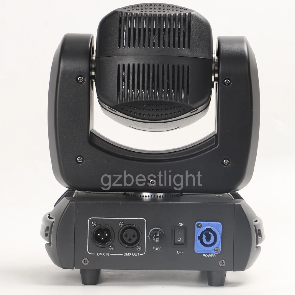 Imagem -03 - Led Beam Spot Wash com Flight Case Cabeza Movil Profissional Rgbw Gobo Luz de Palco Prisma Rotativo de Facetas Efeito Arco-íris 100w