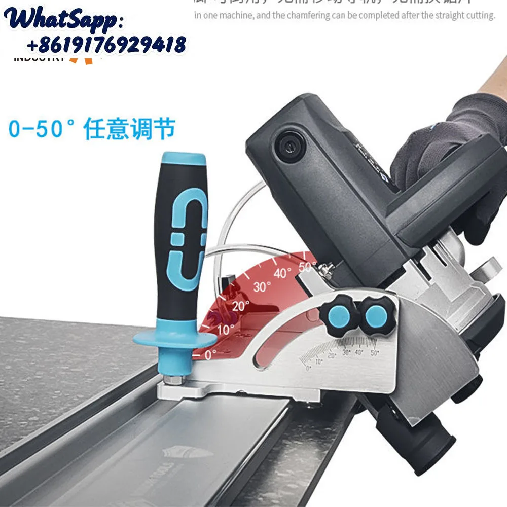 

1500 W 3.2 Metre Long Straight Cut 17 mm Deep 45 Degree Chamfer Cut Tile Cutter Tile Cutting Tool