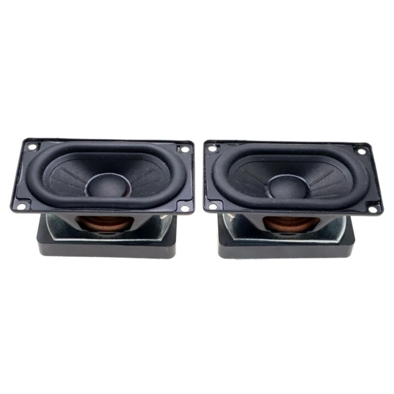 3 นิ้วลำโพงความถี่เต็มรูปแบบ 4 โอห์ม, 12 วัตต์ 12 วัตต์ Fever Hifi ลำโพงสี่เหลี่ยมผืนผ้าลำโพง Dynamic Coil ลำโพง 80x45 มม.