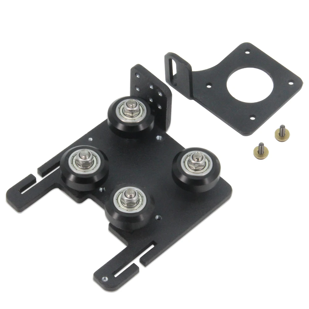 

Модернизированная алюминиевая пластина с прямым приводом и 4 шкивами, совместимая с двойной/одинарной шестерней/титановым экструдером BMG, подходит для Ender6