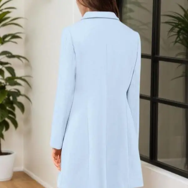 

New Cross-Border Single-Button Notch Collar Winter Coat Blue Men's Casual Sportswear Set ort Pants Seven-Quarter Sve T-S...