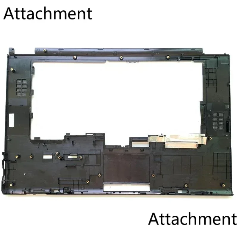 Novo palmrest caso superior moldura do teclado com impressão digital e buraco cs para lenovo thinkpad t520 t520i w520 portátil c capa 04x3737