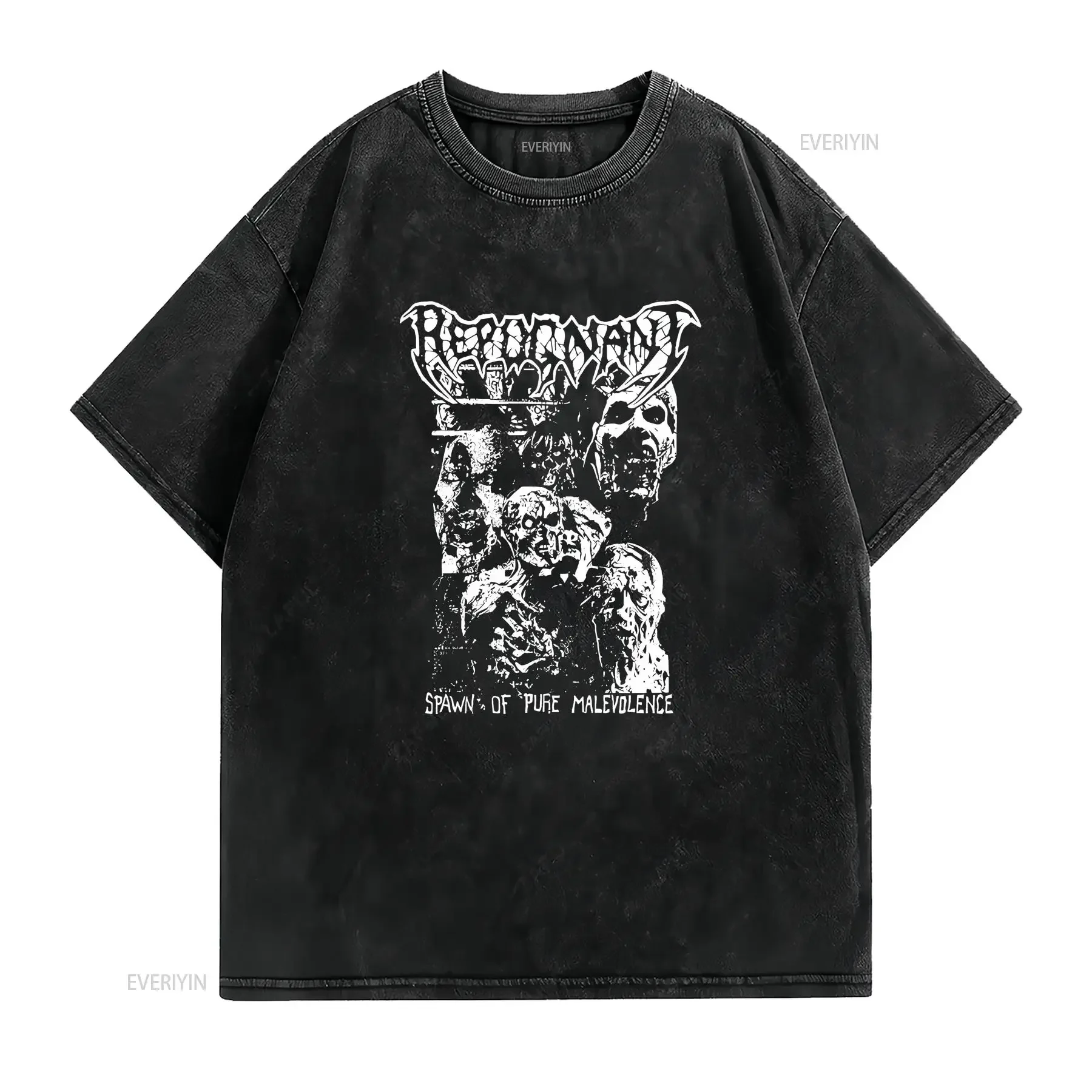 REPUGNANT T shirt Spawn Of Pure Malevolence necrovore morbus chron ghost nominon vintage Washed Stretched Stylish Versatile