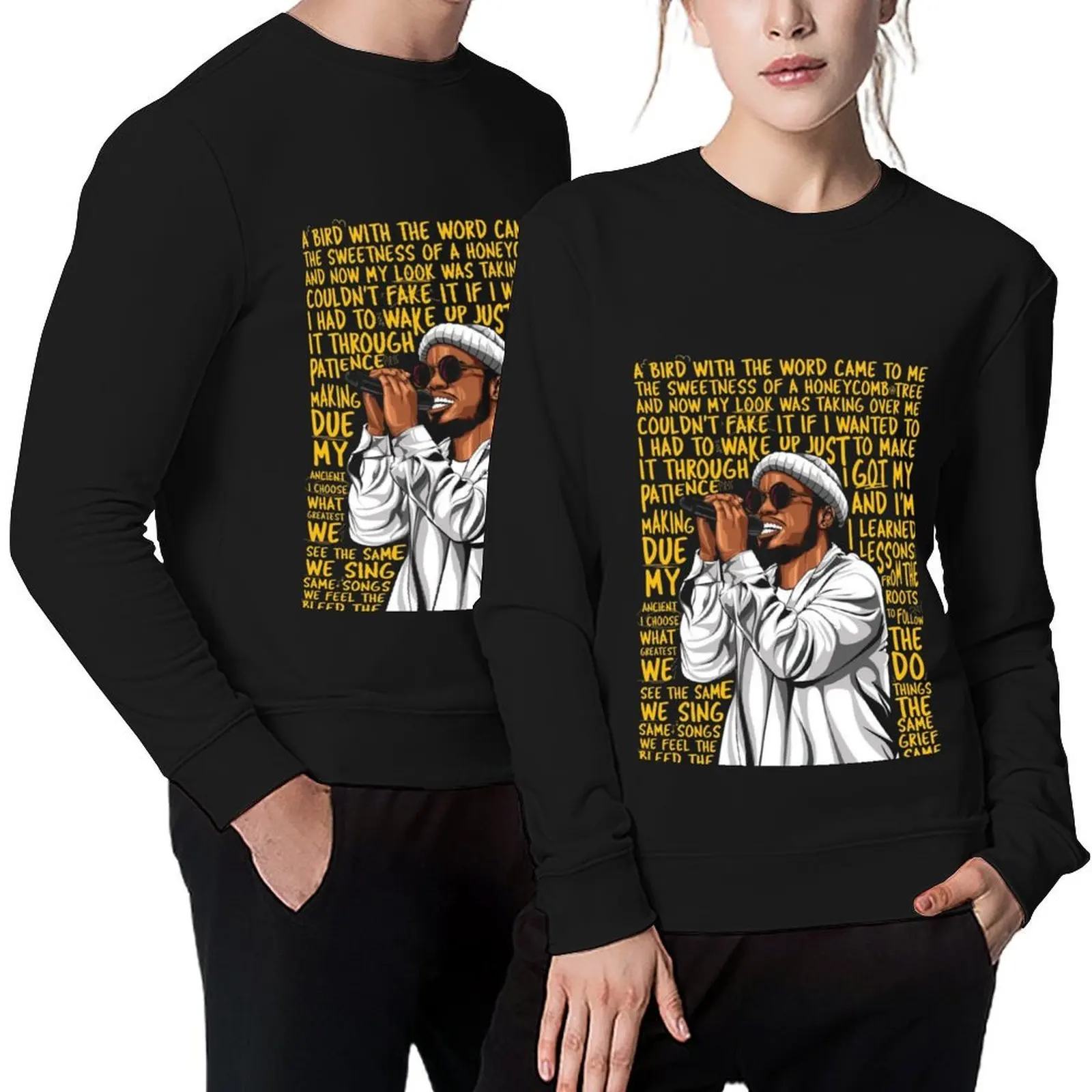

ANDERSON PAAK T-Shirt Pullover mens clothes men's autumn clothes fashion men men's winter sweater autumn sweatshirt