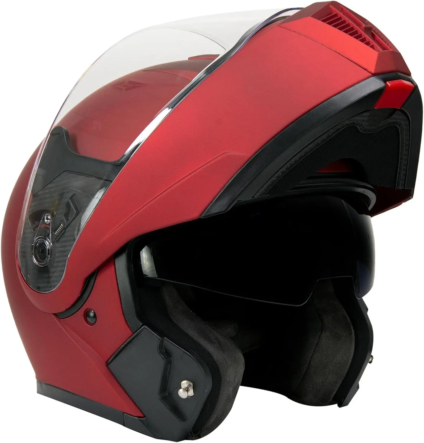 

Advanced Full-Face Motorcycle Modular Helmets for Biker w/Drop Down Visor MPH98XX - Large