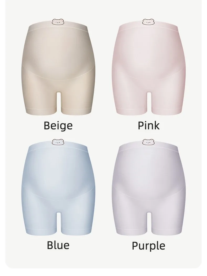Ultradünne Mutterschaftsunterwäsche, süße Shorts für schwangere Frauen, Kleidung für Schwangere, Unterwäsche für Schwangere, Kleidung für Schwangere, Damenhöschen, Damenunterwäsche – Detail 2