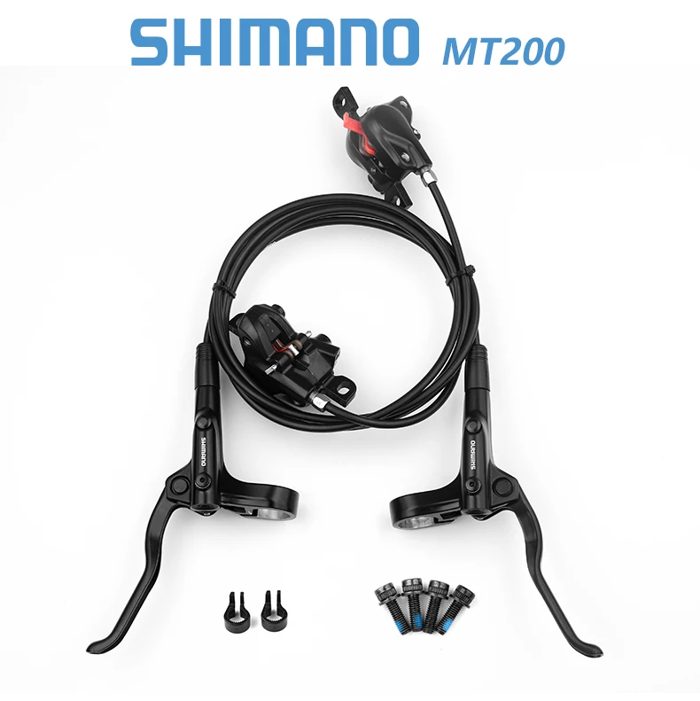Shimano BR MT200 Hydraulische Scheiben Bremse 1550 1500 1450 850 800mm Links Vorne Rechts Hinten Bremse Set RT-10/26/56 160 180mm Rotor – Detail 2