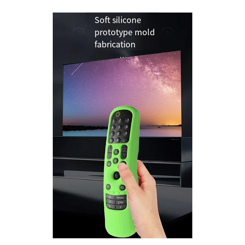 ABJF-funda remota de silicona de alta calidad para Smart TV An-MR21 MR22 funda protectora a prueba de golpes