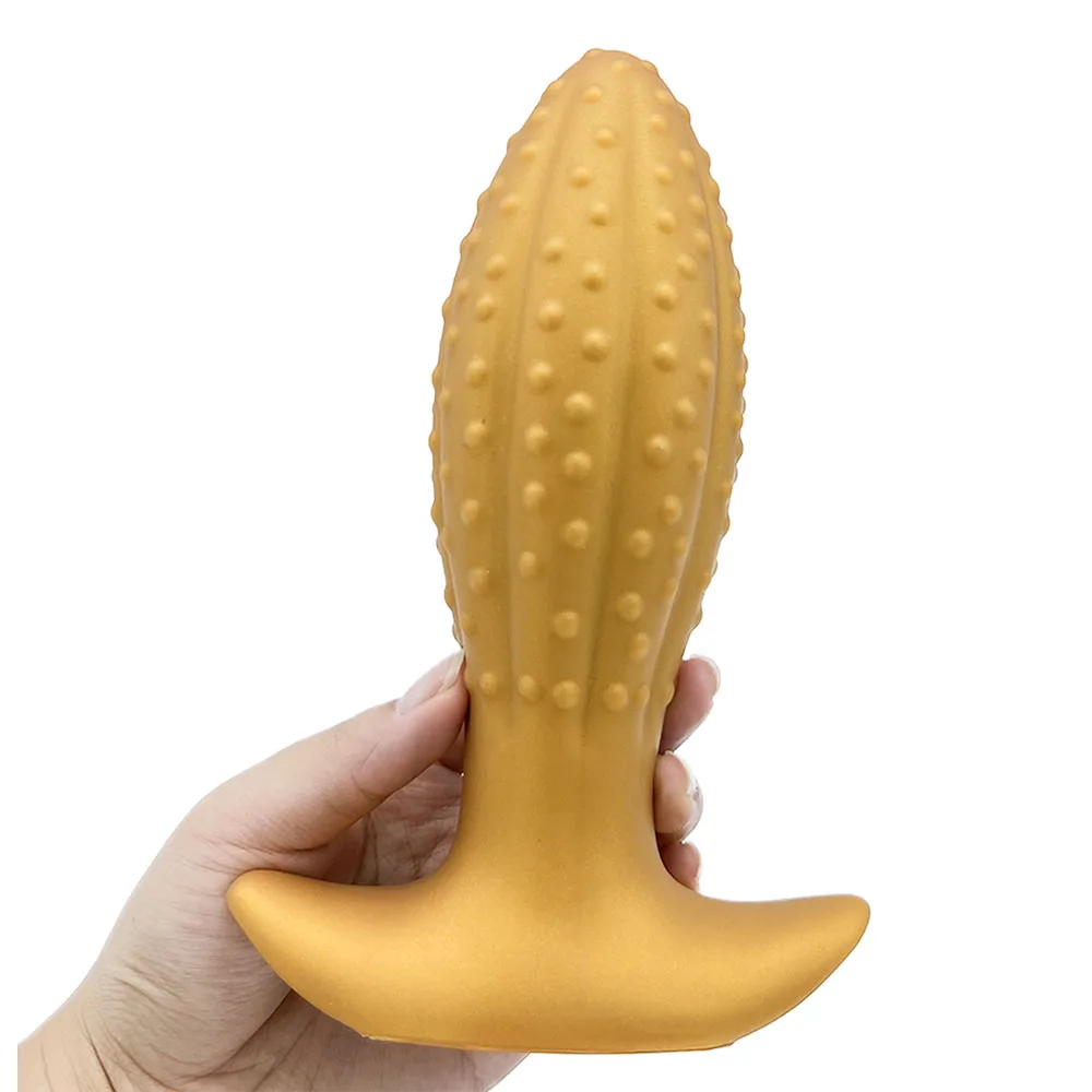 Anal Plug Silicone Butt Plug Prostate Massage Sex Toys For Men Women Anal Dildos Luminous Pineapple Buttplug Comfortable To Wear