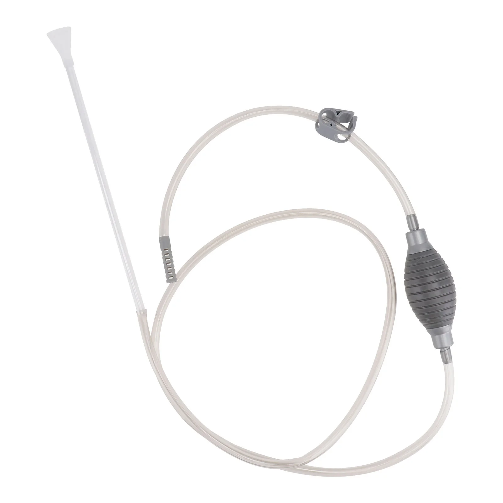 

Fish Tank Water Changer Drainage Major Scrubber Cleaner Grey Gravel Aquarium Siphon
