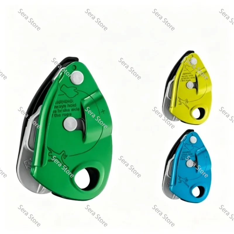 D016  Assisted Braking Belay Device for Climbing Descent Protection