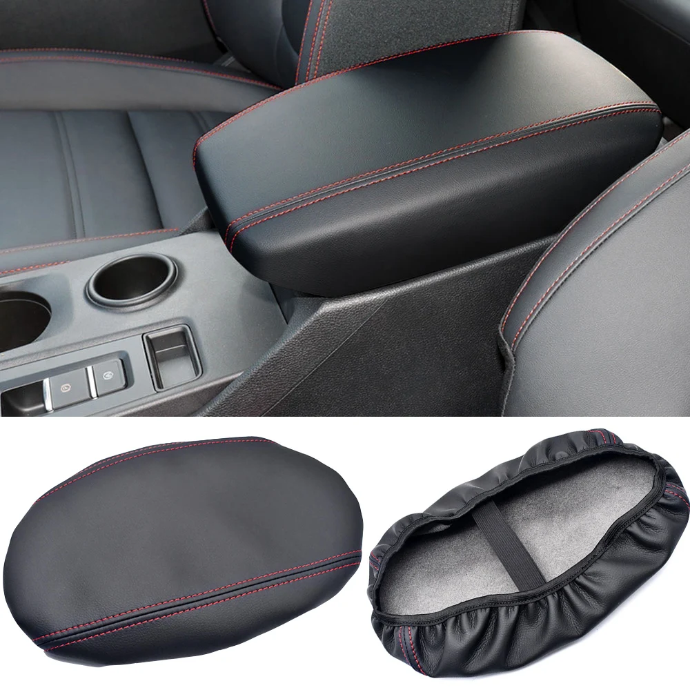 

Car Armrest Cover For Ford Ranger 2024 Leather Center Console Arm Rest Box Anti-Scratch Protective Pad Cushion Car Accessories