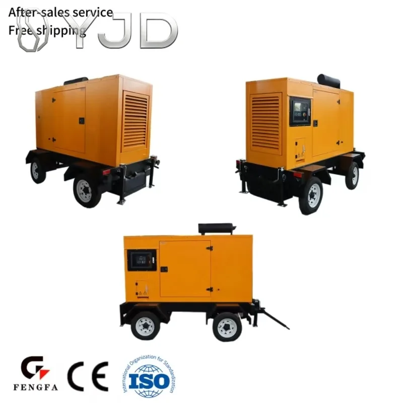 High Quality 30KW Diesel Generator Set Low Price Soundproof Canopy Enclosed Silent Type Good Readiness