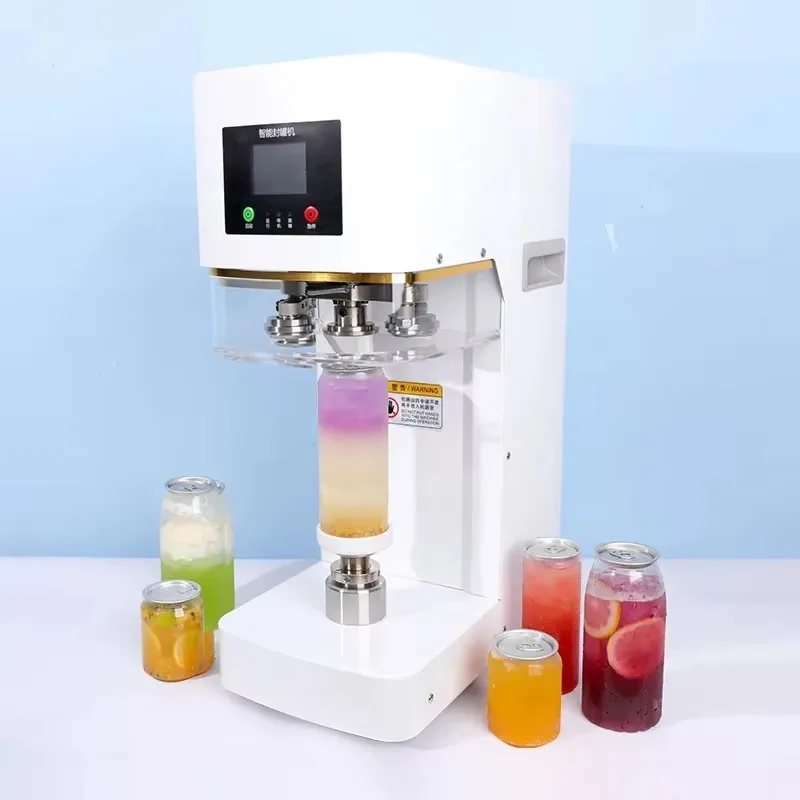 

Bottle and can sealing machine Aluminum can sealing machine, juice sealing machine