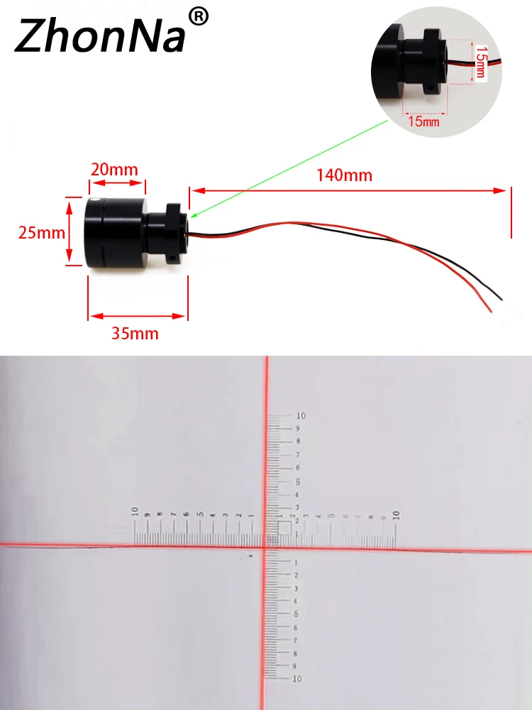 Red Light Special laser light marking device for tire forming machine635nm Red Laser Module High precision horizontal line Laser