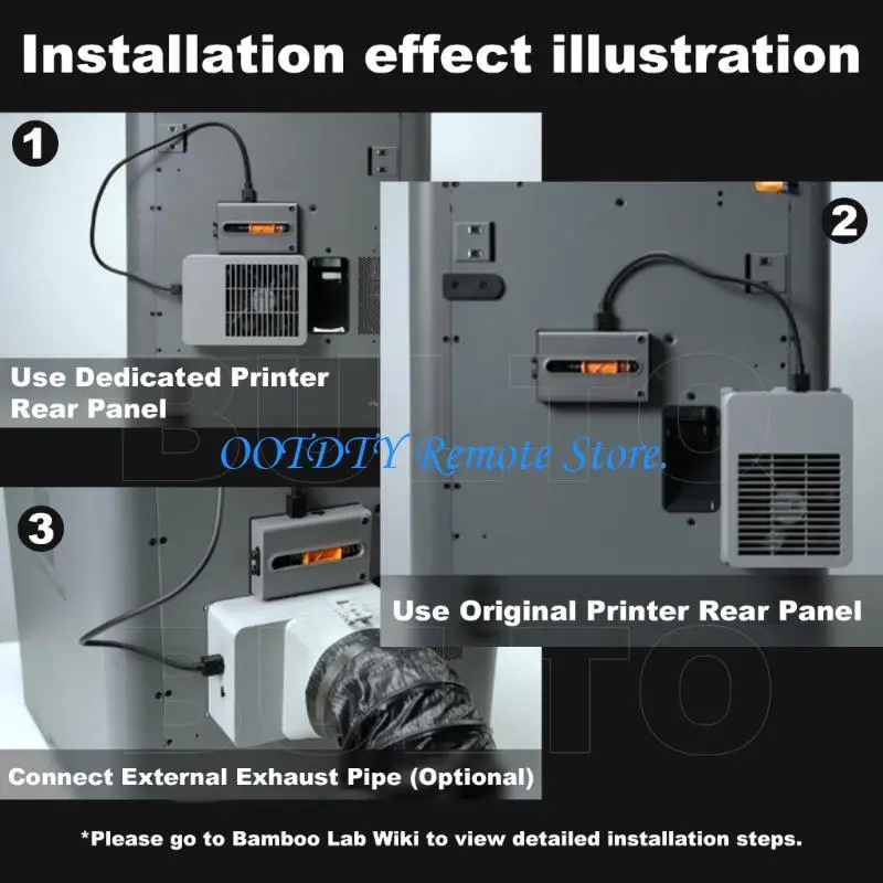 abs-and-metal-external-exhaust-fan-adapter-for-p2s-enhancing-chamber-airflows