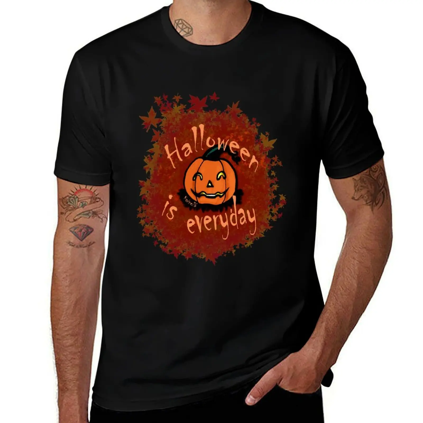 Halloween is everyday T-Shirt Running Performance Short Sleeve Tee T-Shirt