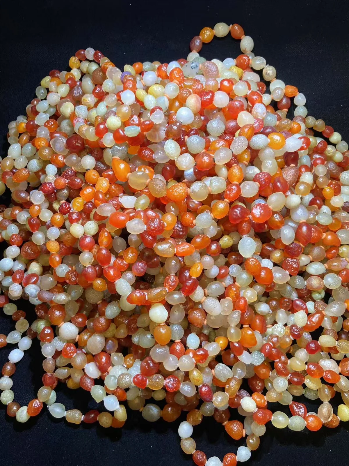 

30pcs/lot cute candy color Gobi agate rough bead string bracelet wholesale strong energy rough stone mysterious Lovely gift