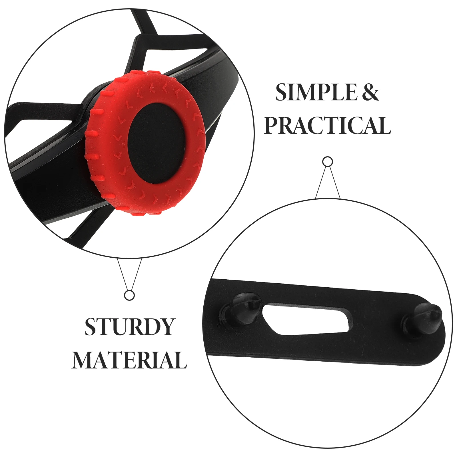 

Plastic Adjuster Strap Replacement for Hard Hat Bike Chin Harness Lightweight Durable Easy Adjustment Wear Resistant Long