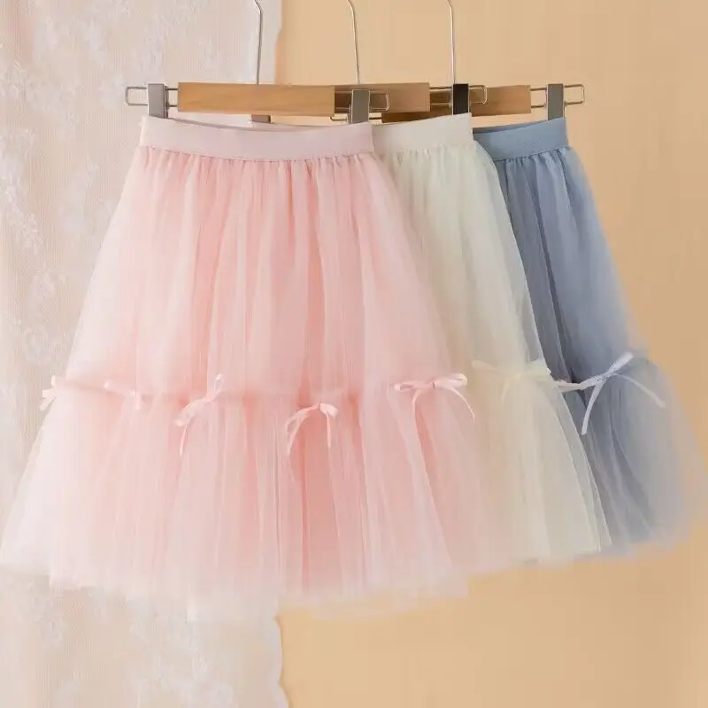 

Baby Toddler Teenage Children Clothes Girls Princess Mesh Tutu Skirts Kids Birthday Party Skirt Girl Tutus 6 8 10 12 Years