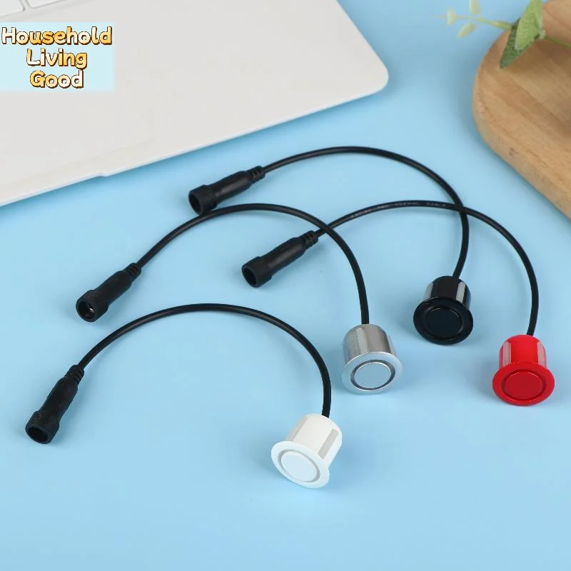 【Car Parking Sensor 18.8mm Reversing-Radar Probe Upgrade Cable Car Reverse Parking Waterproof Sensor Sound】