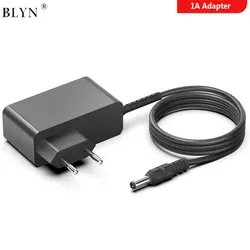 Adaptador de fuente de alimentación LED, convertidor de 1000MA con enchufe de 5,5X2,1mm para tira de luz LED, cámara CCTV, DVR, NVR, DC5V, 12V, 24V, 1A