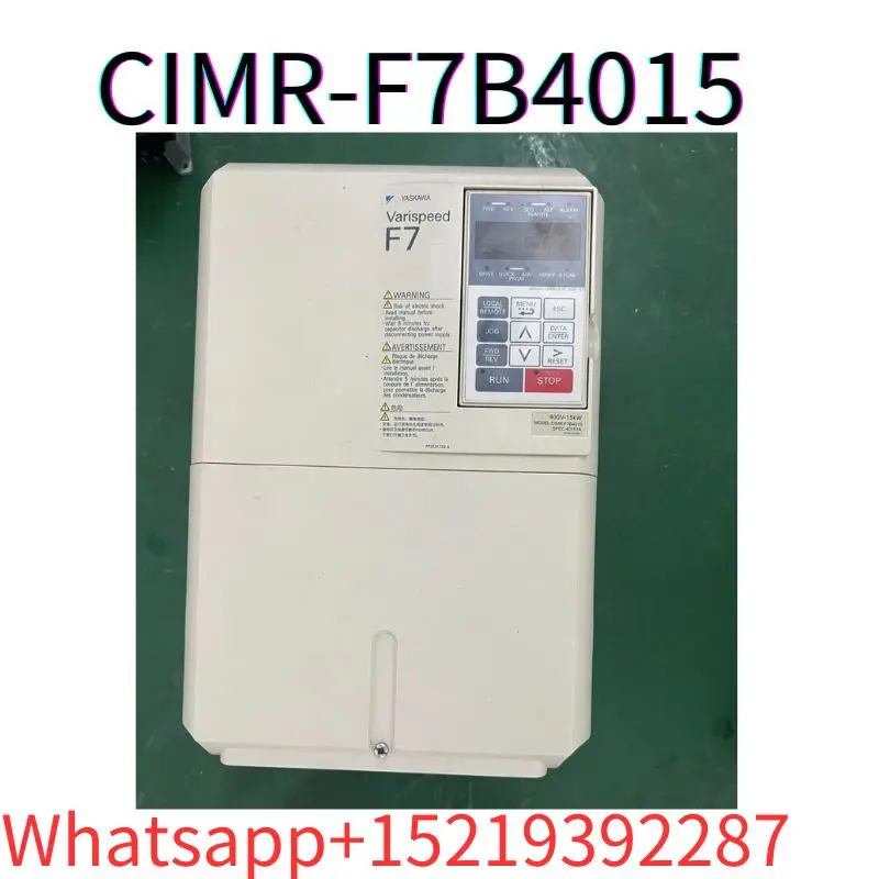 second-hand Frequency converter F7 series CIMR-F7B4015 15KW 380V tested ok