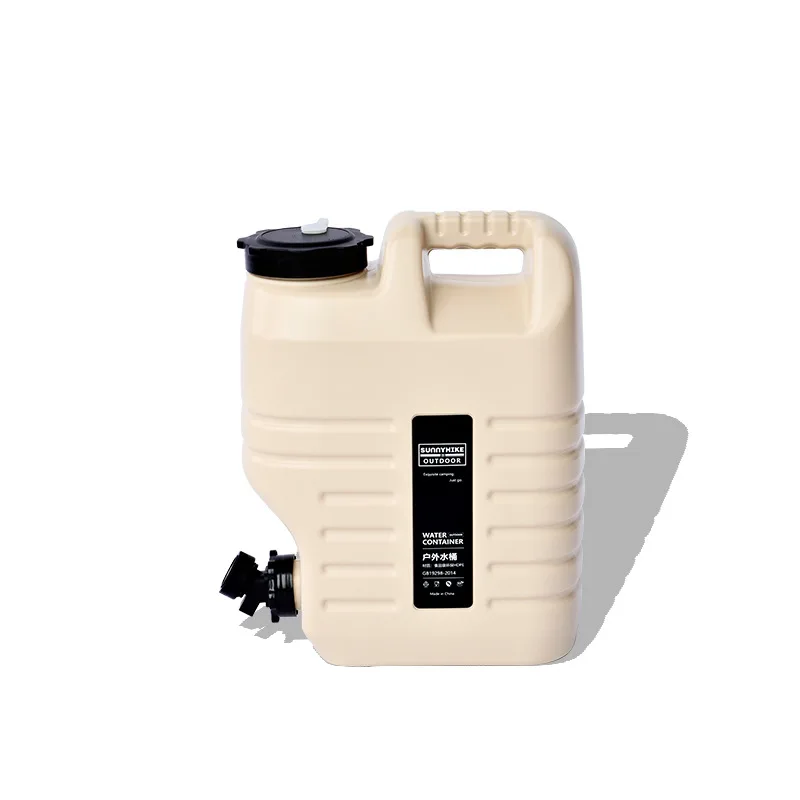 خزان المياه في الهواء الطلق للطعام، يد محمولة للتخييم مع سعة كبيرة وصنبور بسيط ومريح