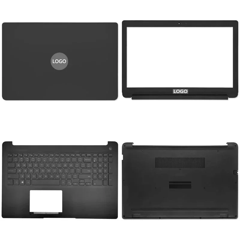 For Dell Latitude 3500 E3500 Original Laptop LCD Back Cover Front Bezel Upper Palmrest Bottom Base Case Keyboard computer case