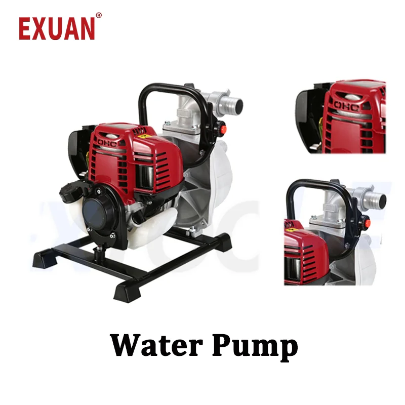 

Garden Pump 4 Stroke Self Priming Pump Flood Control Drainage Agricultural Irrigation Gasoline Pump Multi functional Power Tools