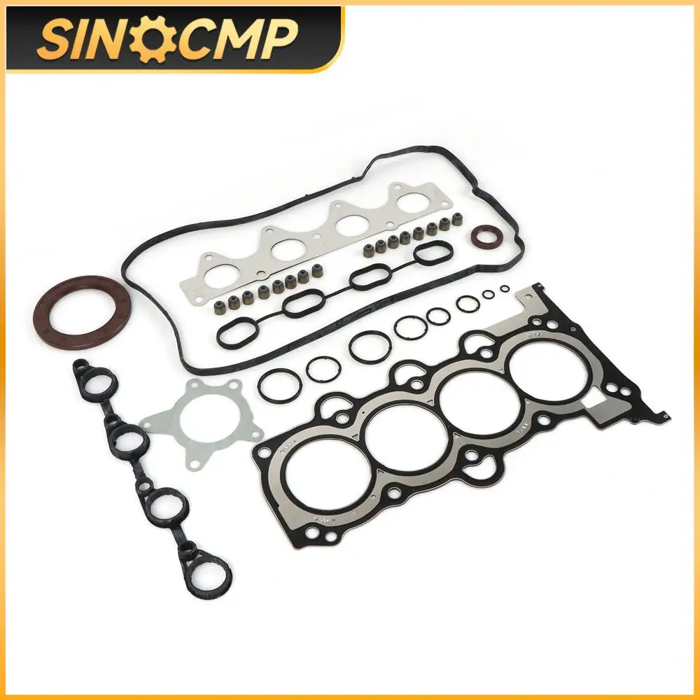 1 Set Engine Gasket Set For Hyundai Accent/Verna/Solaris Kia Cee'd  Rio/K2 Venga G4FA 1.4 20920-2BB01 Auto Professional Parts