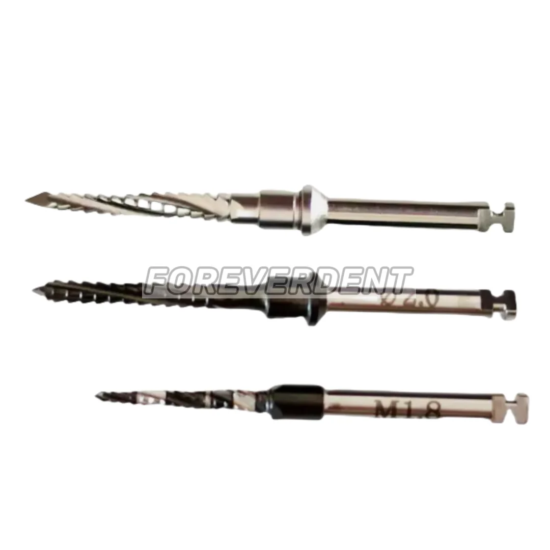 

3pcs Dental Cross Cutter Bone Side Cut Drill Implant Lindermann Graft Bit Dentist Clinic Lab Material Black M1.8mm/φ2.0mm/φ2.3mm