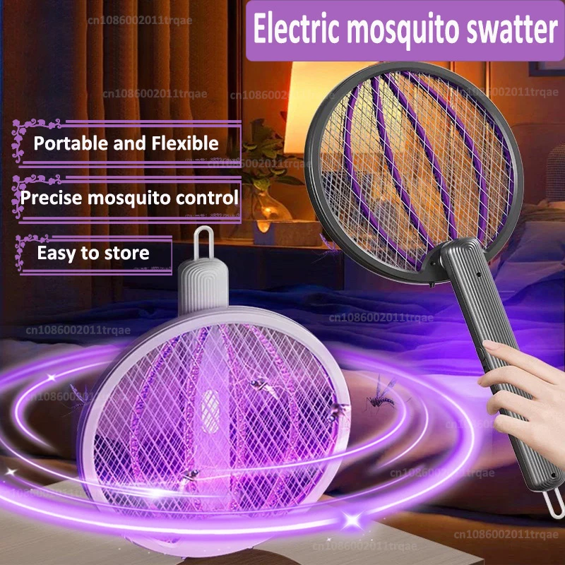 

Electric Mosquito Swat Precise And Flexible Mosquito Control Portable Easy To Store Clean Electric Shock Mosquito Control 2025