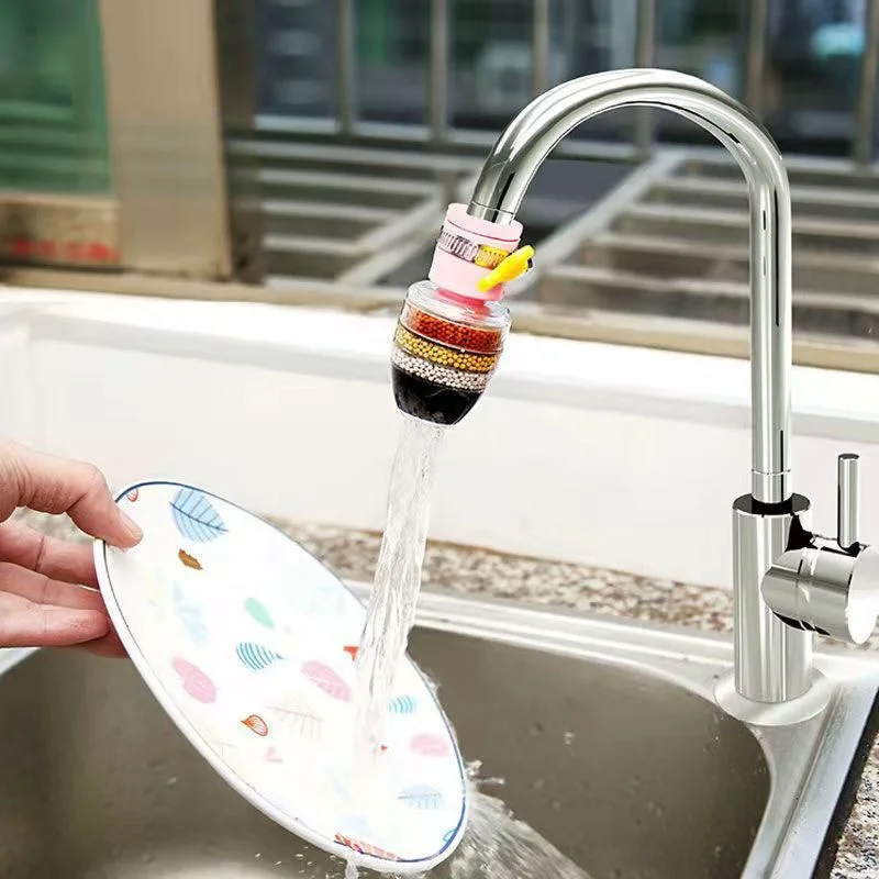 Faucet Filter Kitchen Household Tap Water Purification Splash-proof Shower Universal Water-saving Water Filter