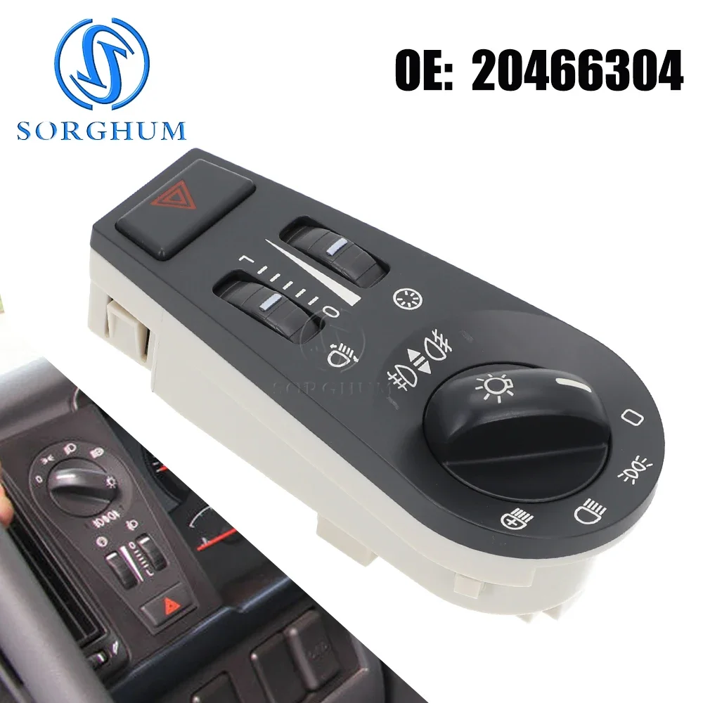 20942844 20466304 Fog Light Head Lamp Headlight Switch Button Knob For Volvo Truck FH12 FM VNL 2004-2015 20953573 20953569