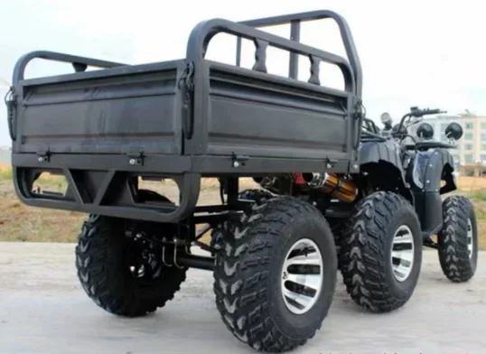 Automatic Chain Drive Farm ATV 300CC 125CC 200CC 250CC Quad ATV 4X4 Cargo With Trailer Shaft Drive